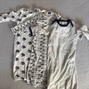 100% Organic Cotton Gowns. Touched by Nature 0-6m. Never worn.